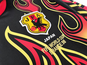 Long Sleeve: Japan Goalie Flame Red Top 5B 1998 Season #6