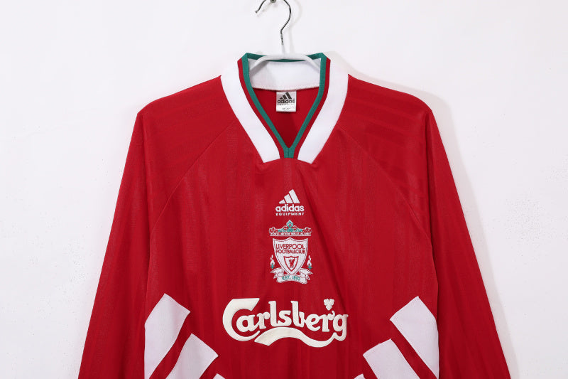 Long sleeves: Liverpool home 3B 1993/95 #6