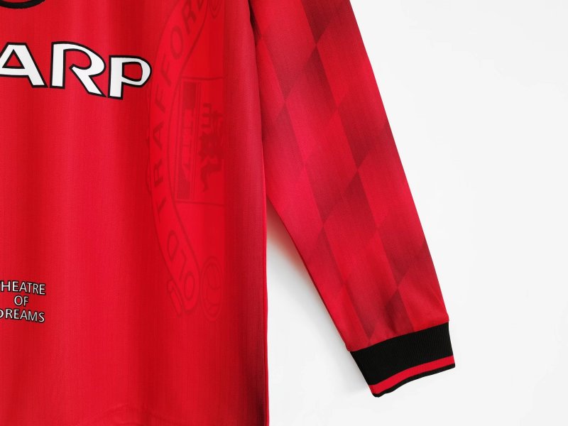 Long Sleeve: Manchester United Home 3B 1996/97 #3
