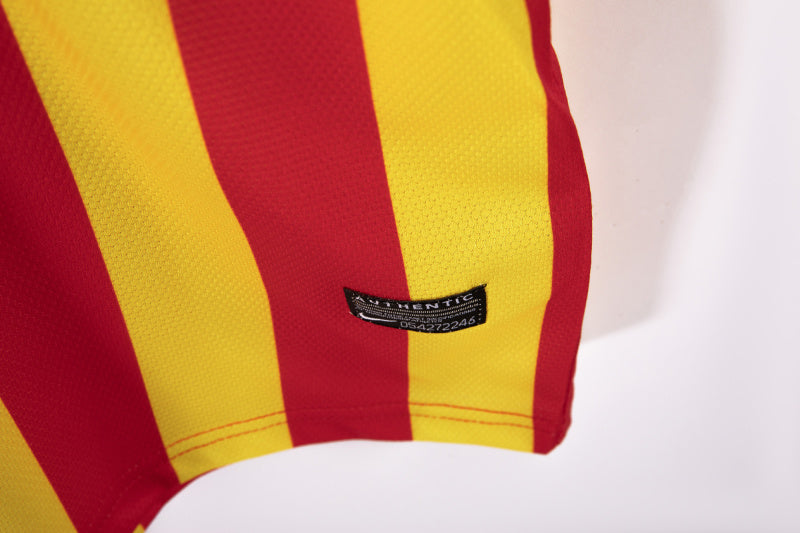 2013/14 Barcelona Away Yellow Vintage 5A #6