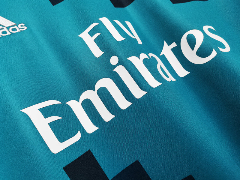 Long Sleeve: 2017/18 Real Madrid II Away Vintage 0B #6