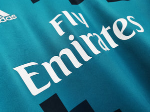 Long Sleeve: 2017/18 Real Madrid II Away Vintage 0B #6