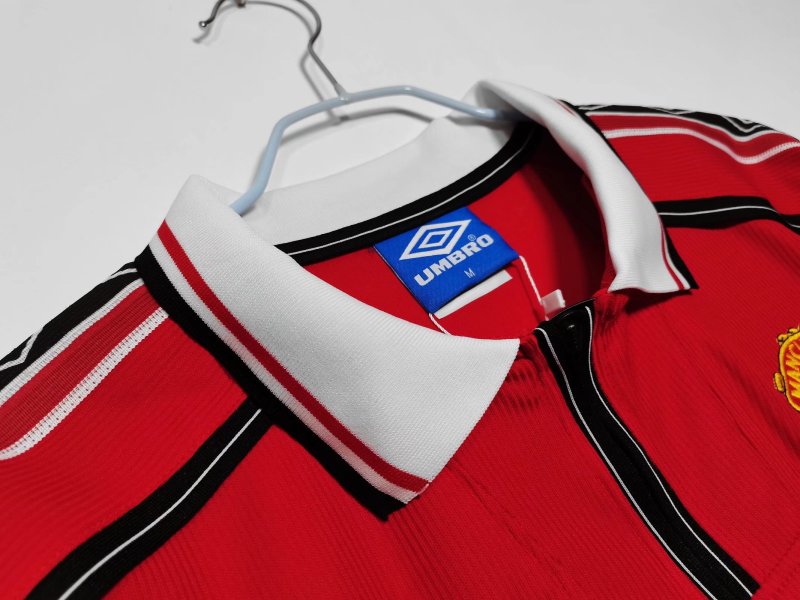 Long Sleeve: Manchester United Home 3B 1998/99 #8