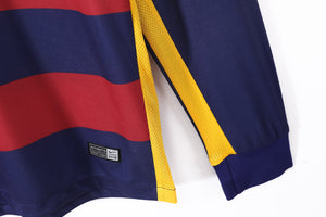 Long Sleeve: Barcelona Home 3B 2015/16 #4