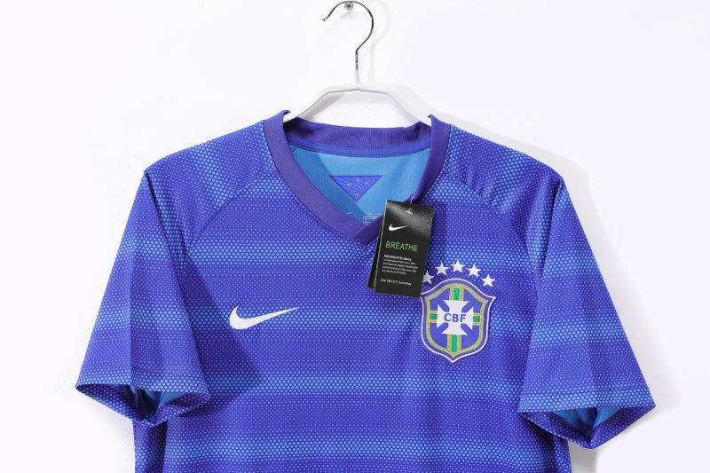 2014 Brazil Away Retro 8A #4