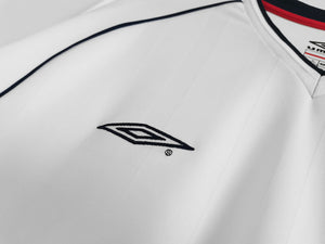 Long Sleeve: England Home Vintage 5B 2002 Season #7