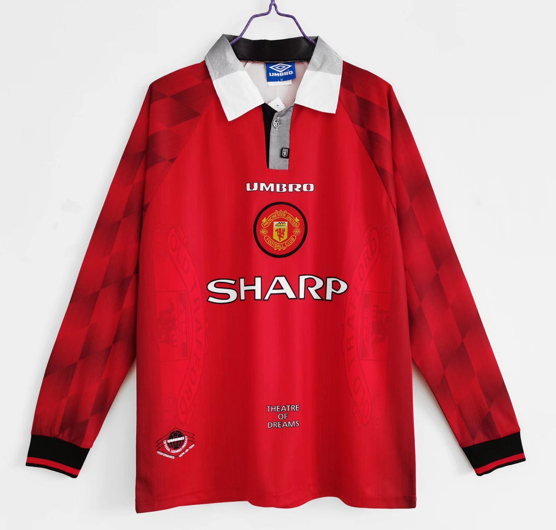 Manchester United - 1996/1997 Home -  Long Sleeve