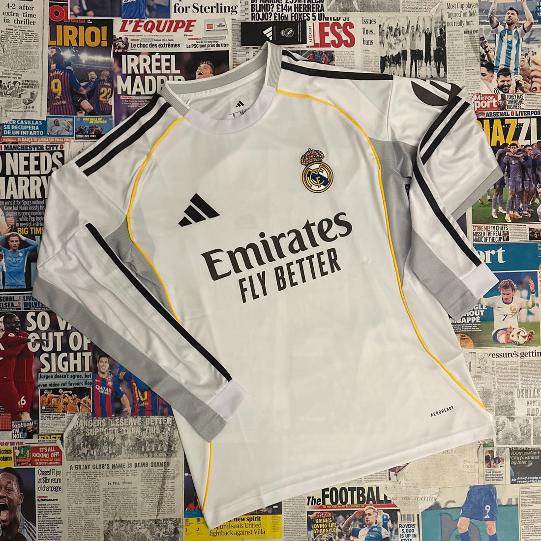 Real Madrid - 25/26 Home - Long Sleeve