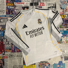Real Madrid - 25/26 Home - Long Sleeve