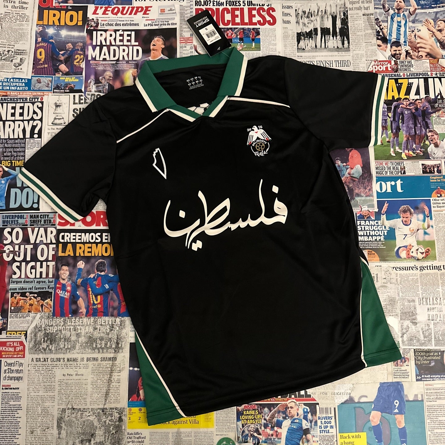 Palestine x Paliroots - 25/26 Black Edition