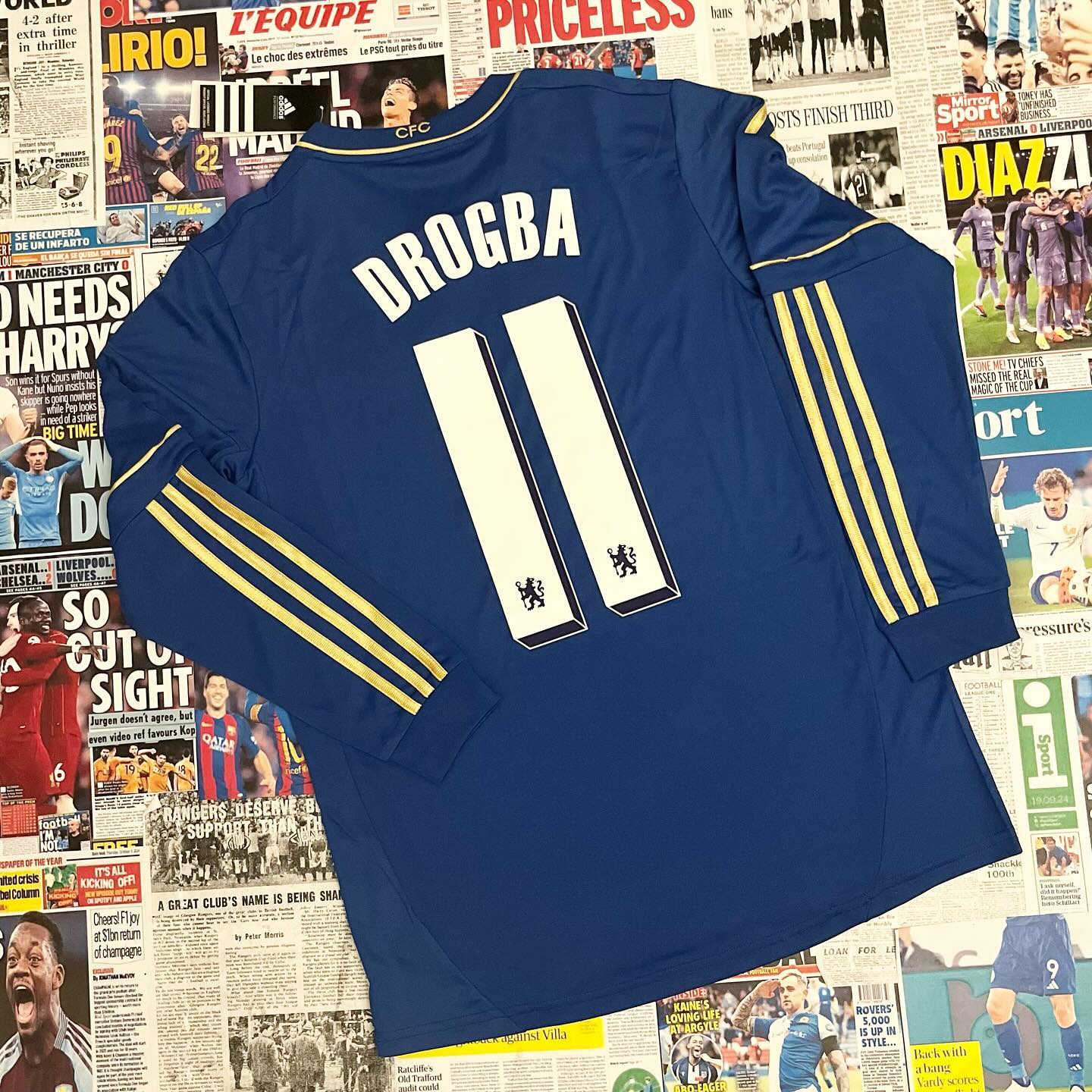 Chelsea FC - 12/13 Home - Didier Drogba