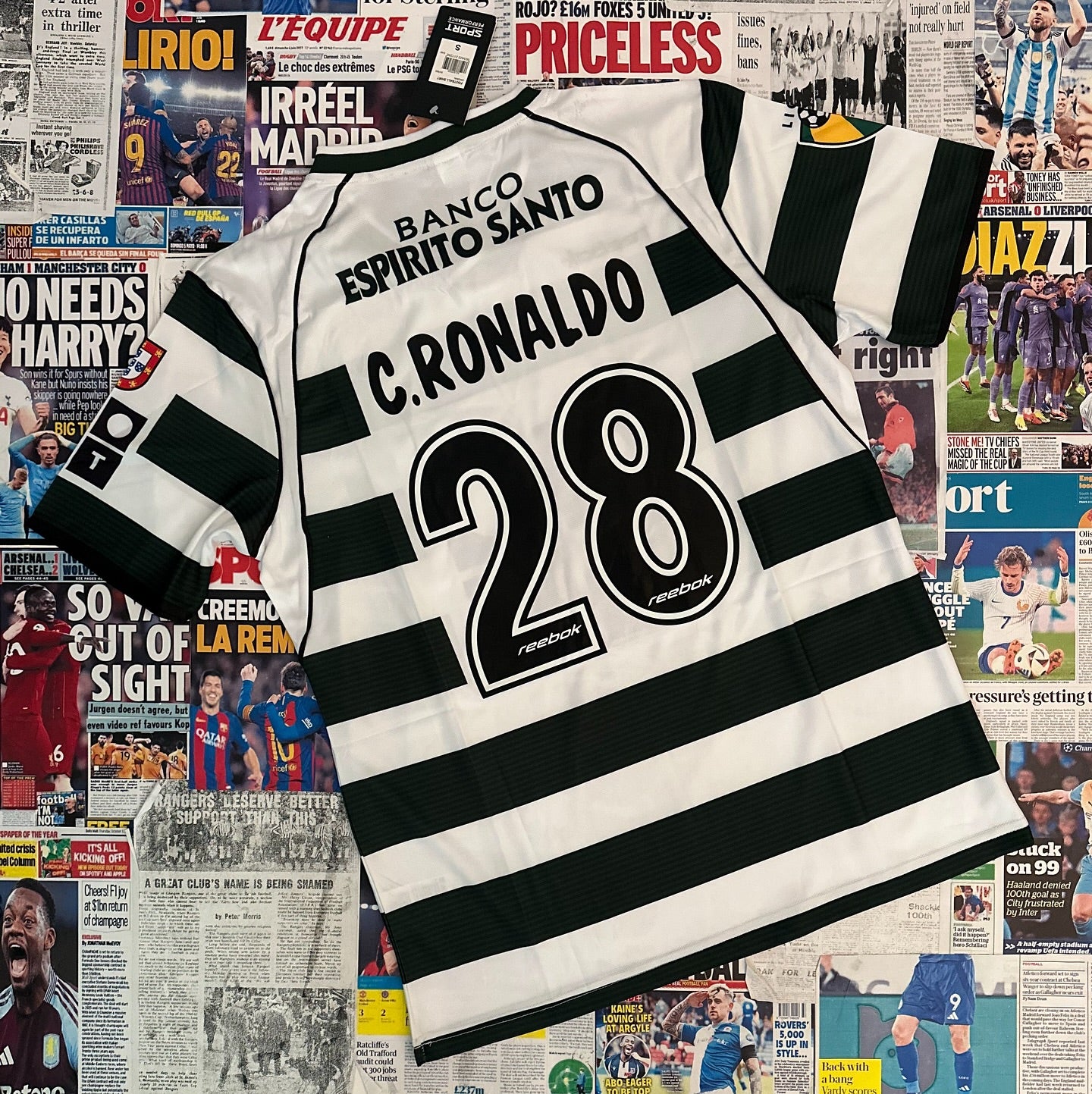 Sporting Lisbon - 03/04 Home - Cristiano Ronaldo