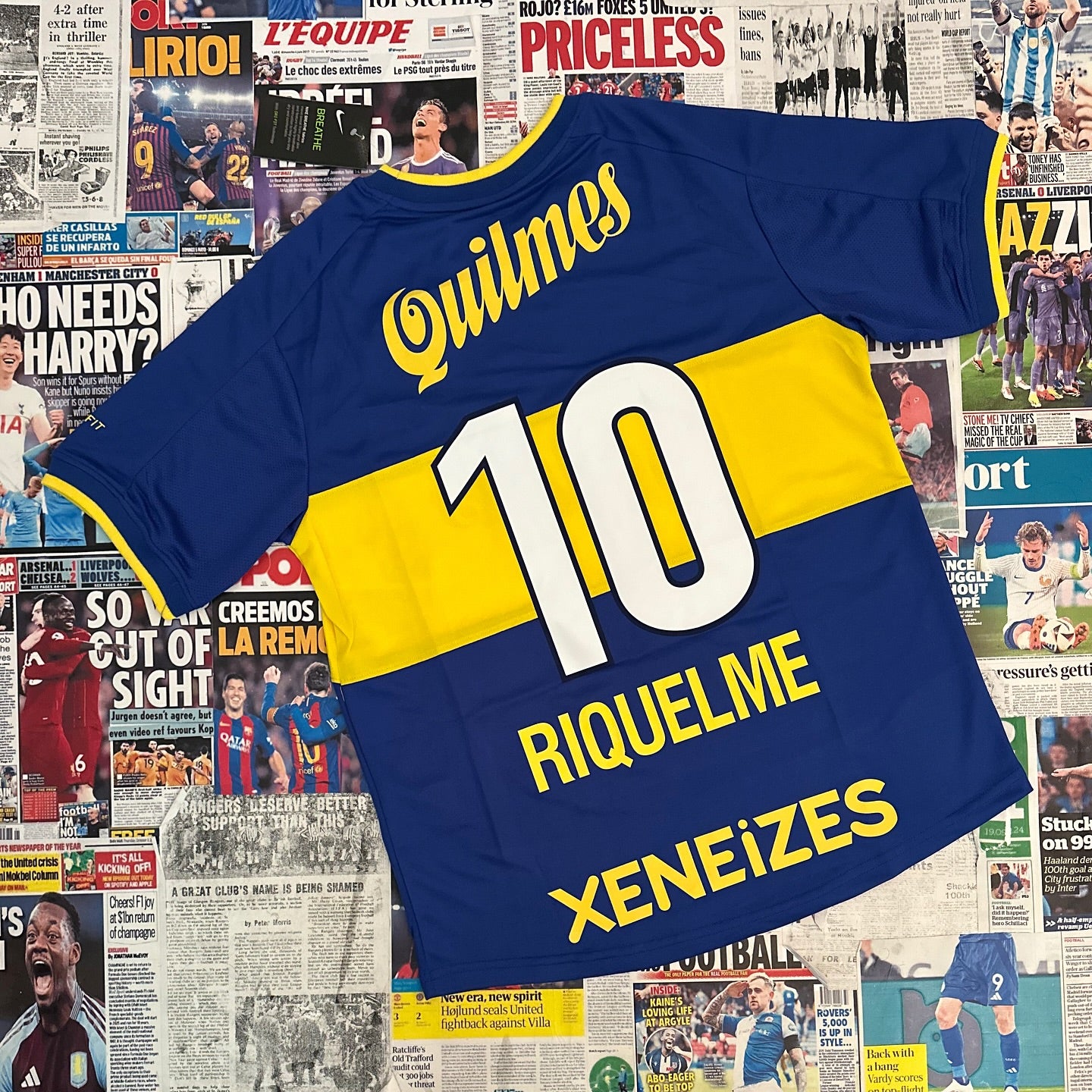 Boca Juniors - 00/01 Home - Riquelme