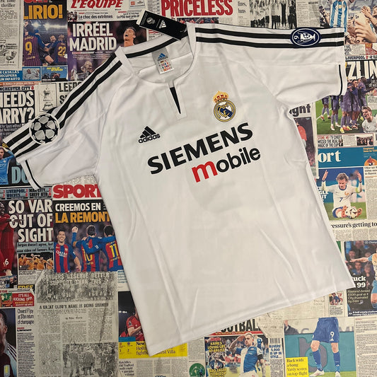 Real Madrid - 03/04 Home UCL Version - Zidane